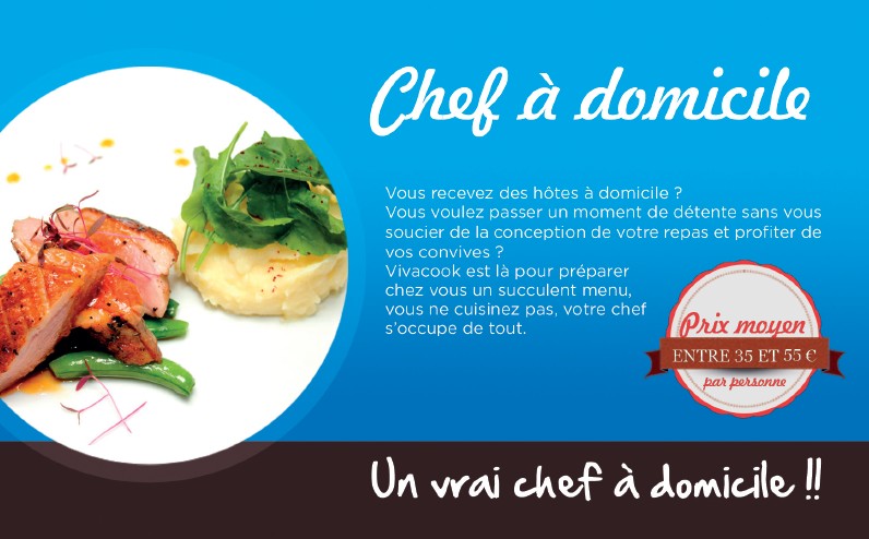 chef à domicile